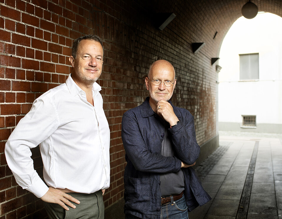 Thomas Lunderquist och Lars Mogensen. Foto: Emma Larsson. Thomas Lunderquist och Lars Mogensen.