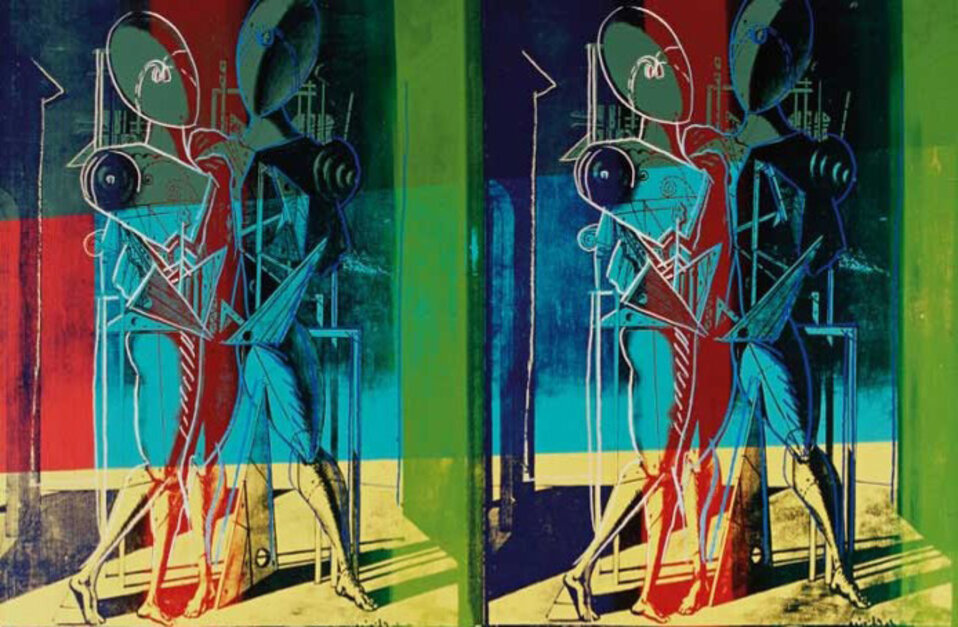 Foto: Andy Warhol, Hector and Andromache (after de Chirico), 1982