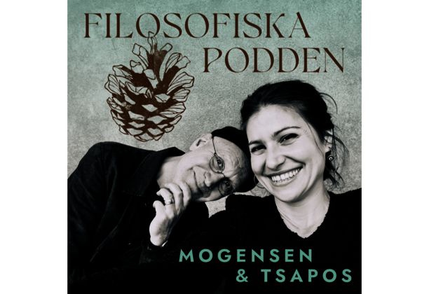 Lars Mogensen och Melina Tsapos. Foto.