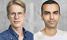 Anton Emilsson och Shervin Mirzaeighazi. Foto.